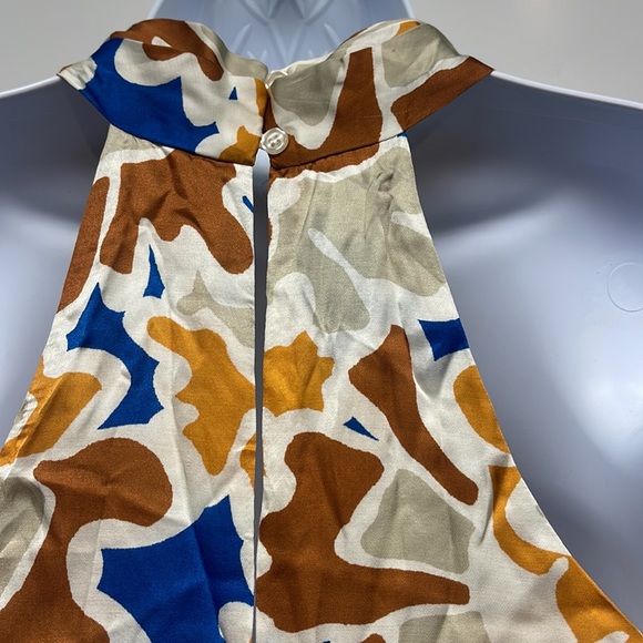 Anthropologie DOLAN Printed Halter Jumpsuit - Picture 7 of 8